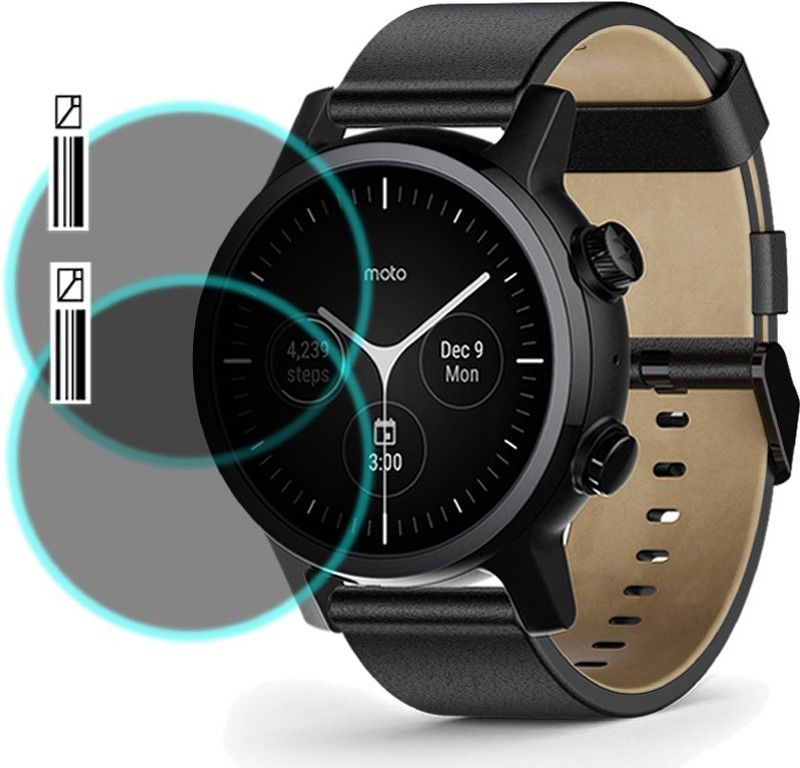 EJZATI Screen Guard for Motorola Moto 360 (3rd Gen) SMARTWATCH  (Pack of 2)