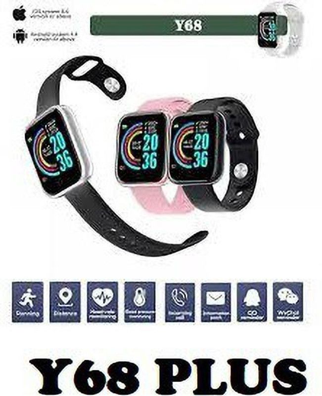 Stybits A142_D20 LATEST BLUETOOTH SMART WATCH BLACK ONLY (PACK OF 1) LATEST Smartwatch  (Black Strap, free)