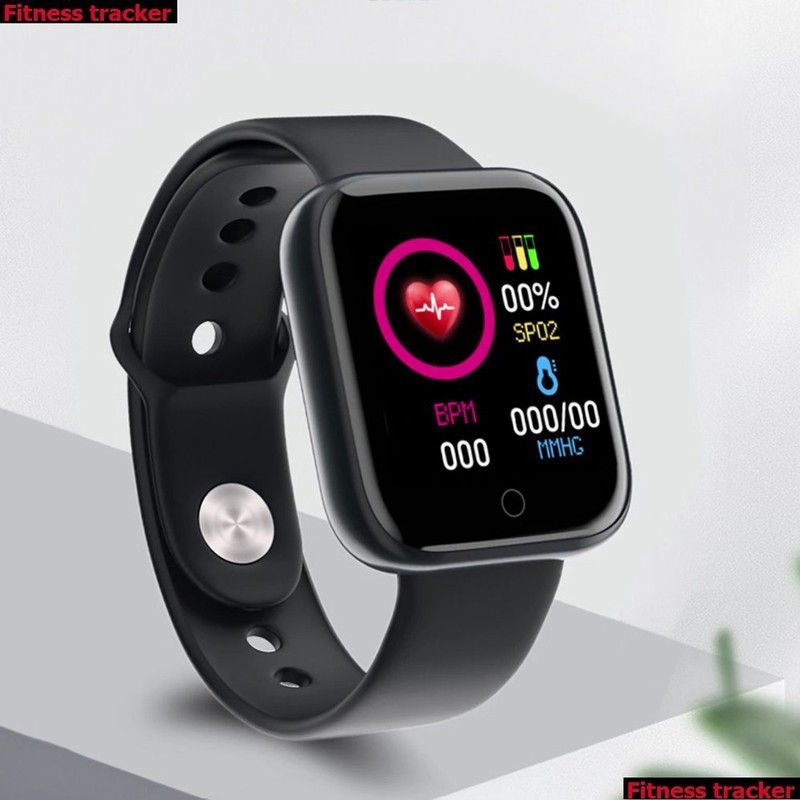 Jocoto S1254 (D20) ADVANCE MULT FACES HEART RATE SMART WATCH BLACK(PACK OF 1) Smartwatch  (Black Strap, free)