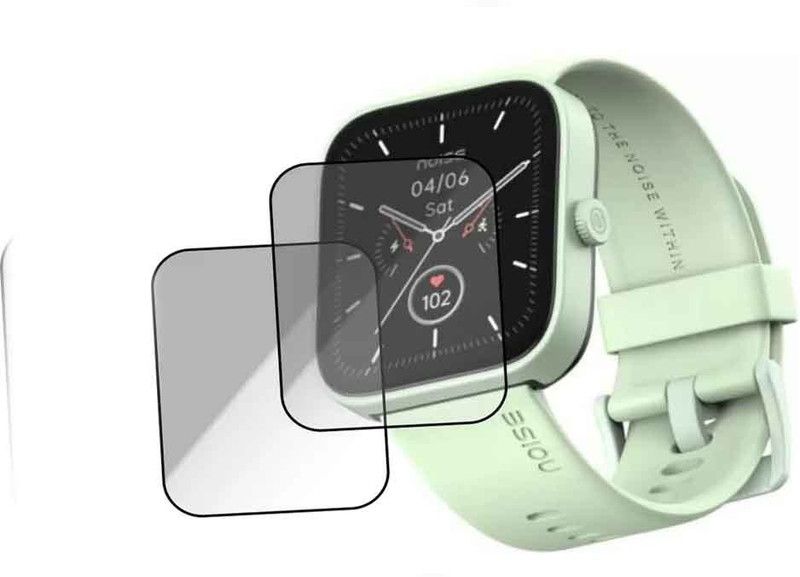 BluegetEnterprises Screen Guard for Noise ColorFit Caliber Smartwatch  (Pack of 2)