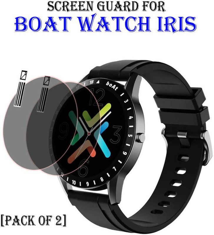 YCHROZE Tempered Glass Guard for Boat Watch Iris  (Pack of 2)