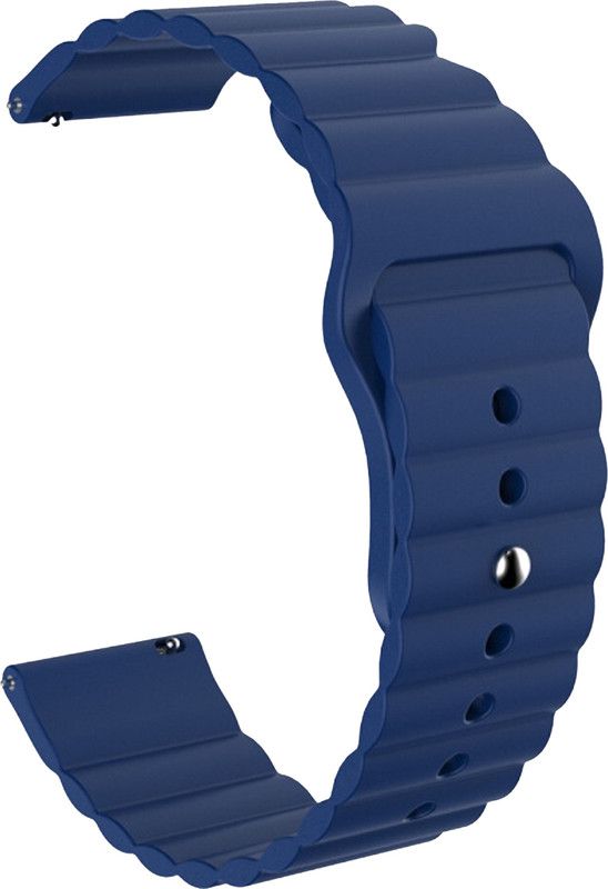 ACM Watch Strap Wave Belt for Hammer Pro Pulse Smartwatch Band Blue Smart Watch Strap  (Blue)
