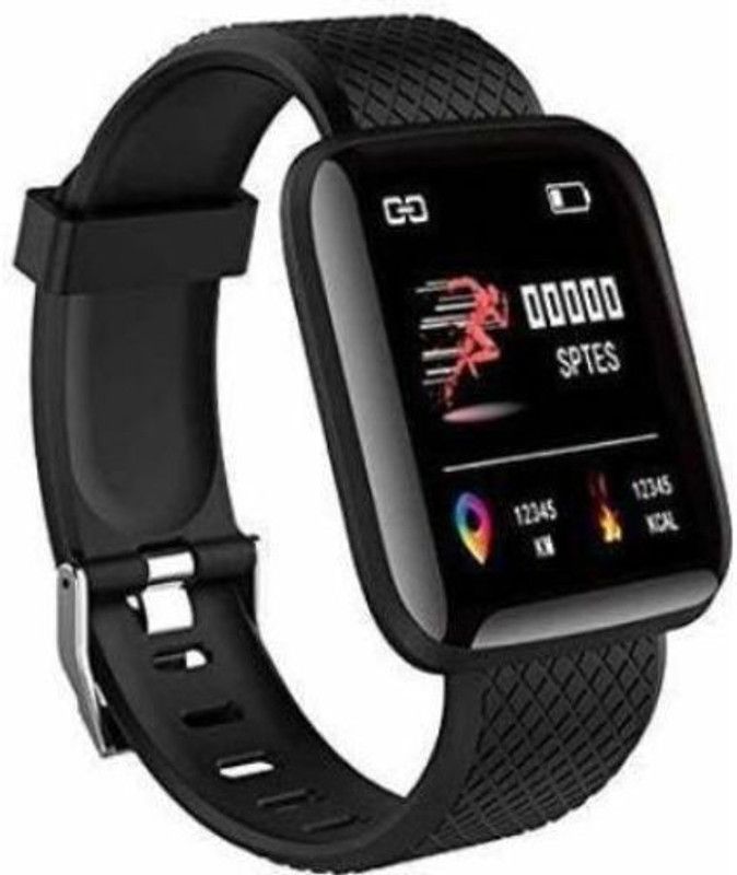 Clairbell DOU_279R_D13 Fitness band  (Black Strap, Size : Free Size)