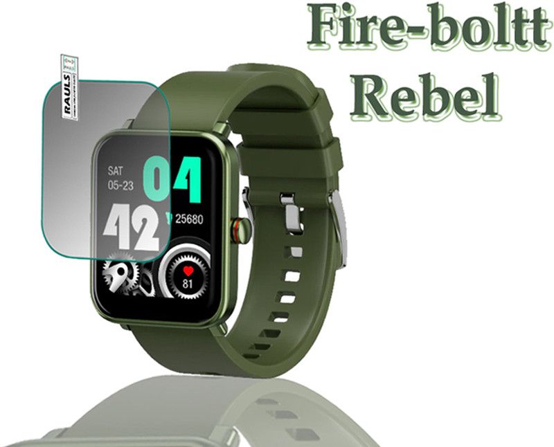 rauls Screen Guard for FIRE-BOLTT Rebel Smart Watch  (Pack of 1)