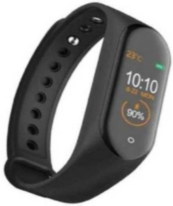 GUGGU BCB_249G_M4 Fitness band  (Black Strap, Size : Free Size)