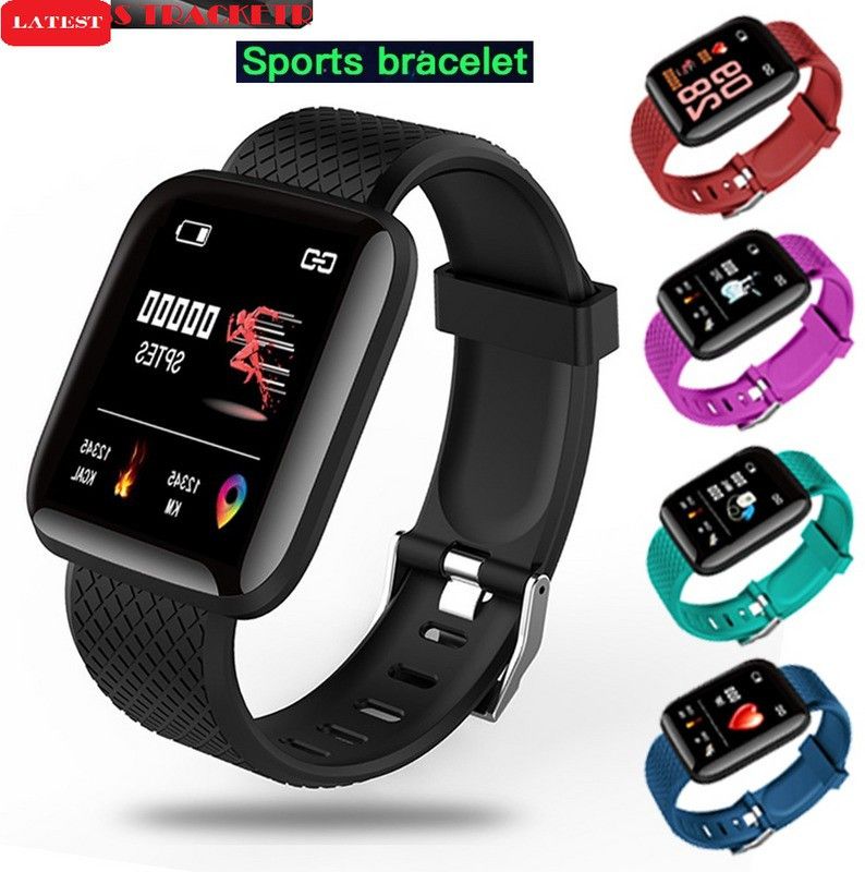 Jocoto E664 MAX_ID116 STEP COUNT BLUETOOTH SMART WATCH BLACK (PACK OF 1) Smartwatch  (Black Strap, Free)