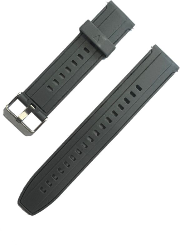 Melfo Flexible Silicone Strap Compatible with Fireboltt Infinity Smart Watch Strap  (Grey)