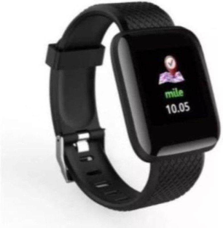 SYARA ZBA_396O D13 Smart Band Smartwatch  (Black Strap, XL)