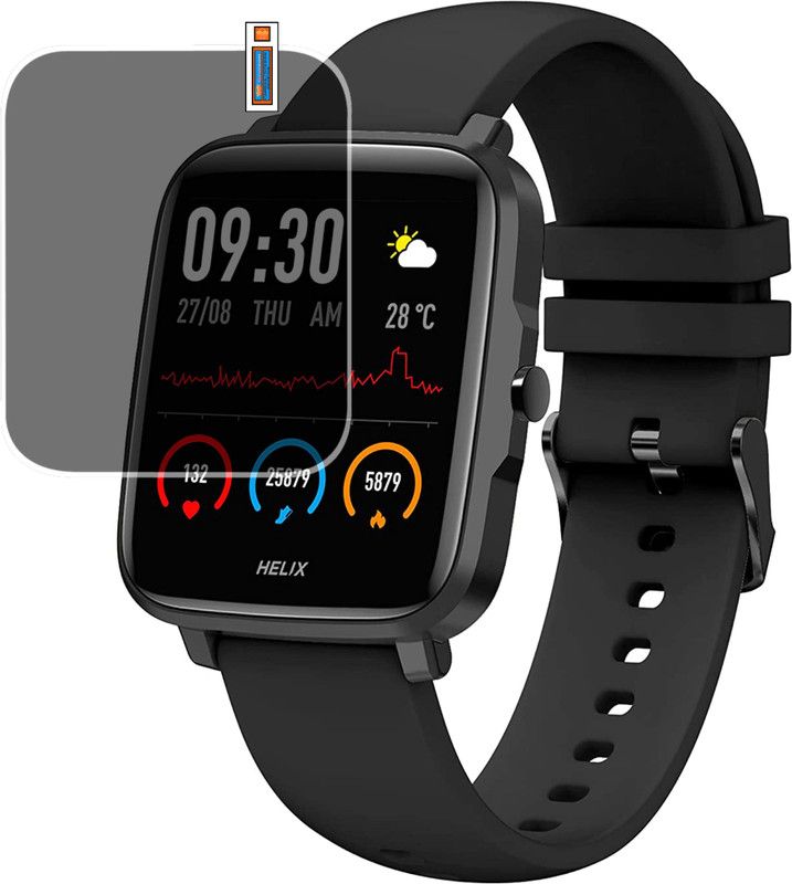 QZXCEON Screen Guard for Helix by TIMEX SMART 2.0 SMARTWATCH SCREEN  (Pack of 1)