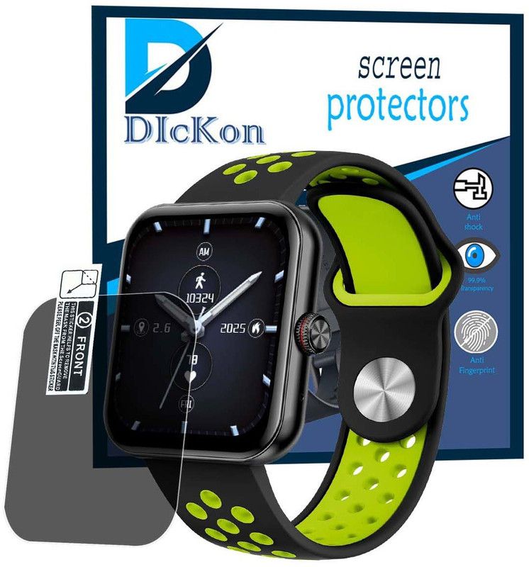 DICKON Screen Guard for Crossbeats Ignite S3 Smart Watch  (Pack of 1)