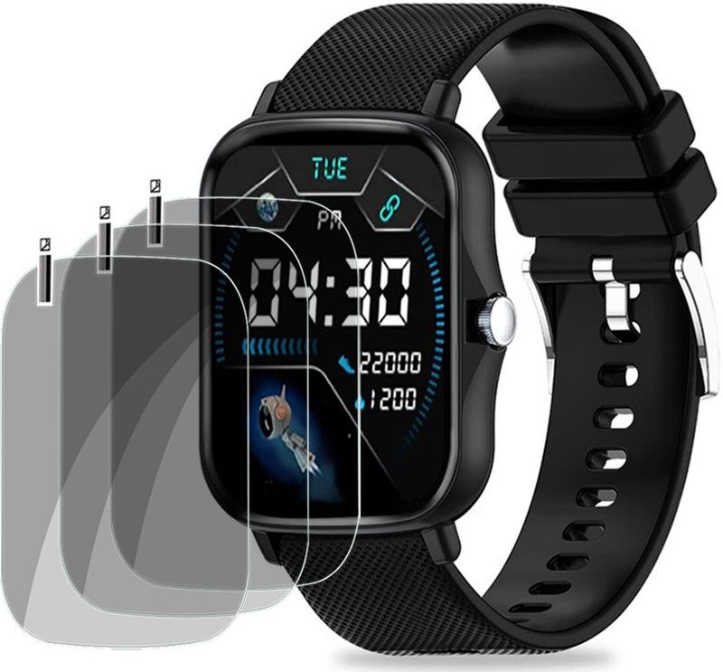 slwax Screen Guard for PTron Force X10e Smartwatch  (Pack of 3)