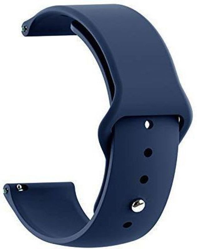 BLACK LOVIES 22 mm Silicon Smartwatch Strap Compatible with D I Z 0 Watch R / D I Z 0 Watch D Smart Watch Strap  (Blue)
