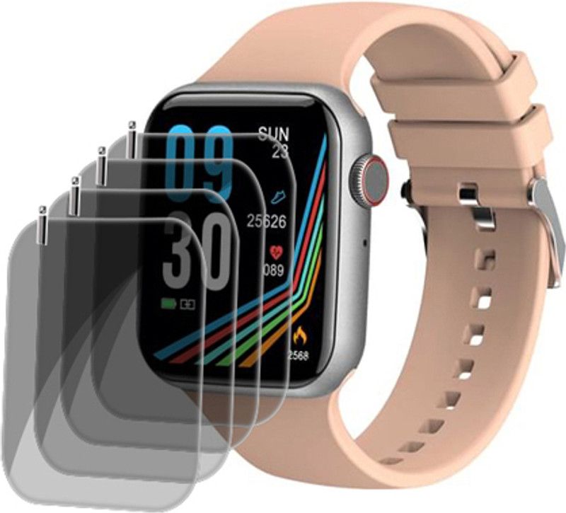 slwax Screen Guard for Fire boltt ring pro plus SMARTWATCH  (Pack of 4)