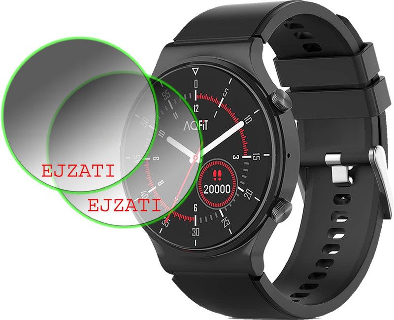 EJZATI Screen Guard for AQFIT W9 SMARTWATCH  (Pack of 2)