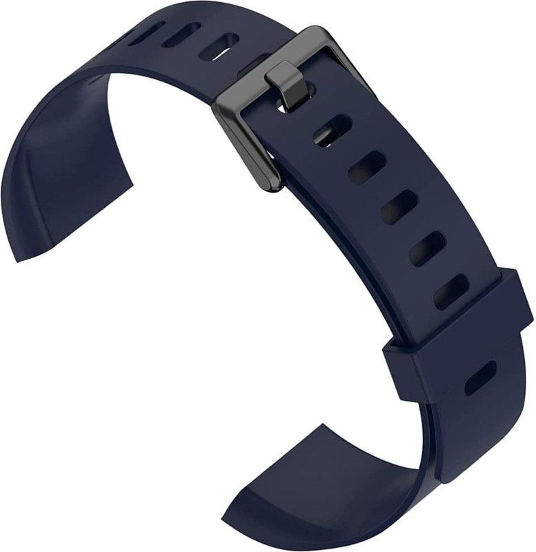 YDOXTON Soft Silicone Band Strap For Realme Smart Band Strap Model RMA183 With Buckle Smart Band Strap  (Blue)