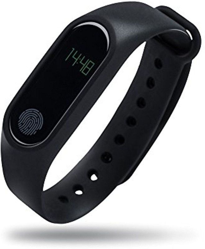 IRONTECH M2 Fitness Smart Band  (Black Strap, Size : Free Size)