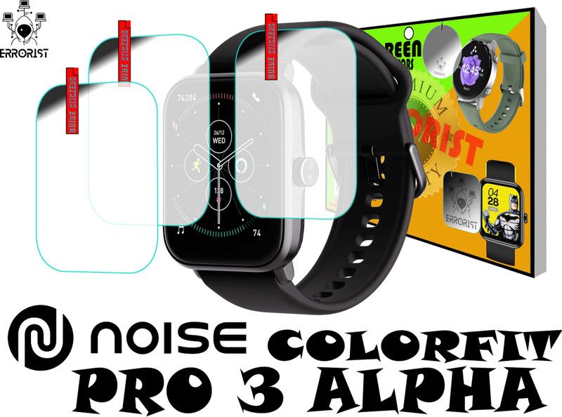 ERRORIST Screen Guard for NOISE COLORFIT PRO 3 ALPHA  (Pack of 3)