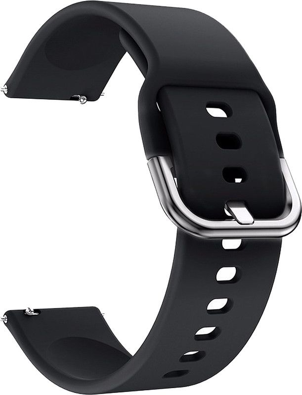 ACM Watch Strap Hook Belt for Pa Maxima Max Pro X5 Smartwatch Band Black Smart Watch Strap  (Black)