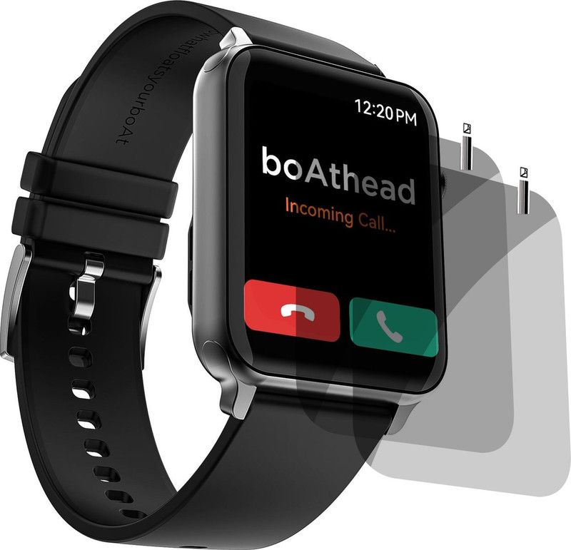 slwax Screen Guard for boAt Storm Call SMARTWATCH  (Pack of 2)