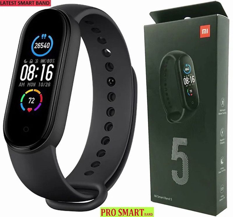 Jocoto S1101(M6) PRO HEART RATE ACTIVITY TRACKER SMART WATCH BLACK(PCAK OF 1)  (Black Strap, Size : free)