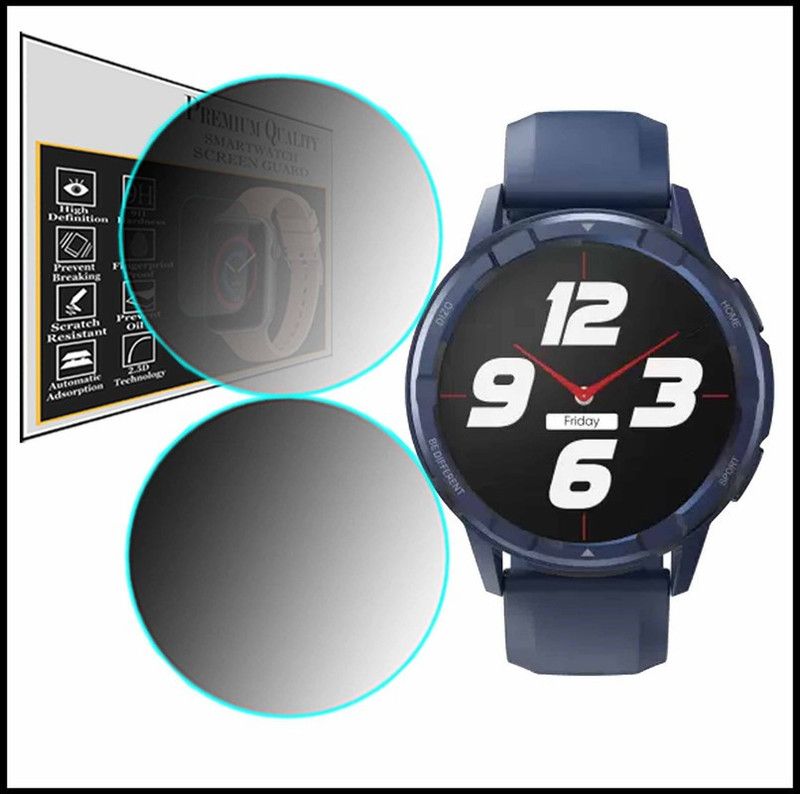 hirdesh Screen Guard for DIZO Watch R Talk Go  (Pack of 2)