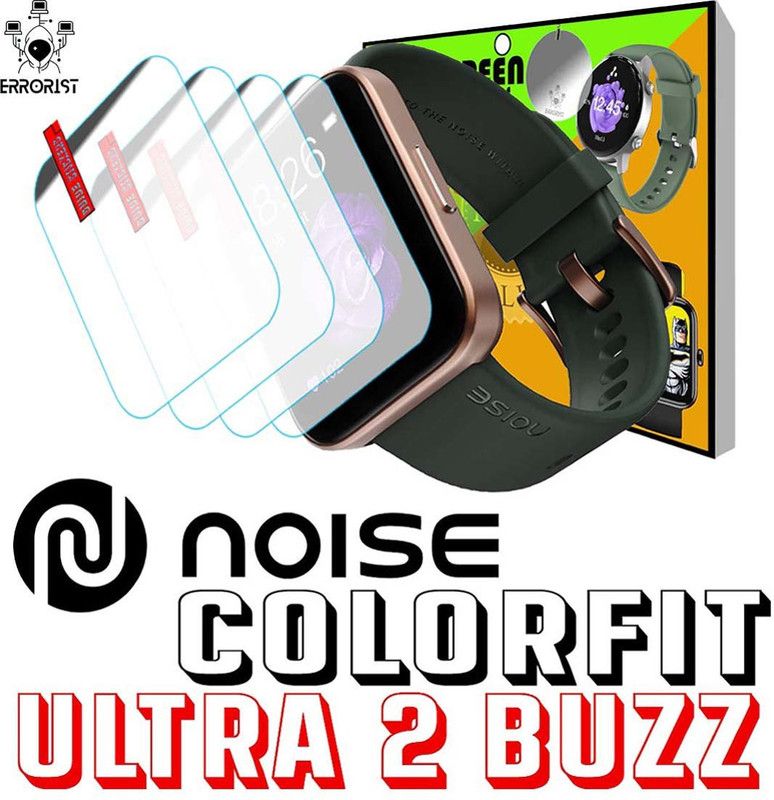 ERRORIST Screen Guard for NOISE COLORFIT ULTRA 2 BUZZ  (Pack of 4)