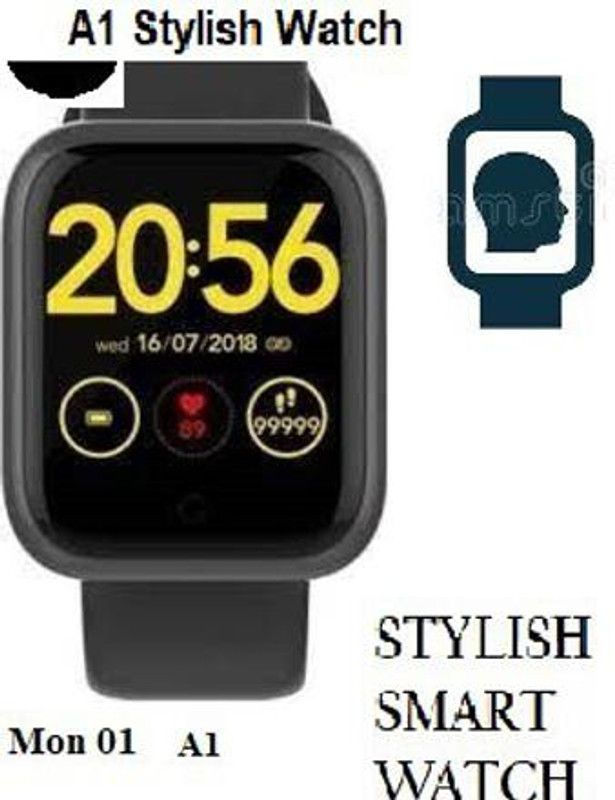 BYDYE MA_NOV-Y68_193 Smartwatch  (Black Strap, Free)