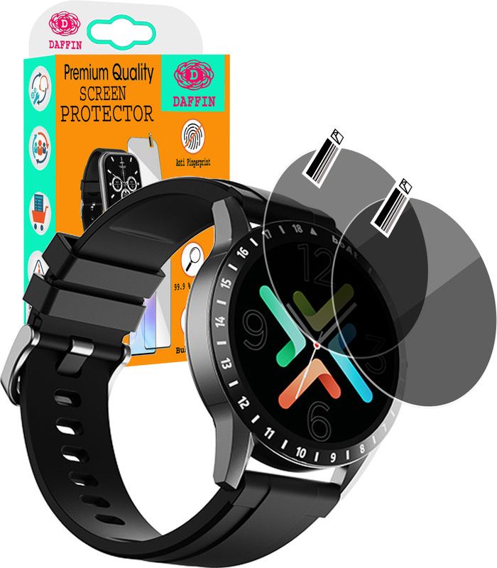 daffin Screen Guard for boAt Watch Iris Smartwatch  (Pack of 2)