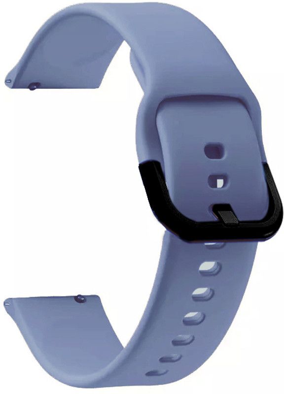 Melfo Black Clip Strap Compatible with Zebronics DRIP Smart Watch Strap  (White, Blue)