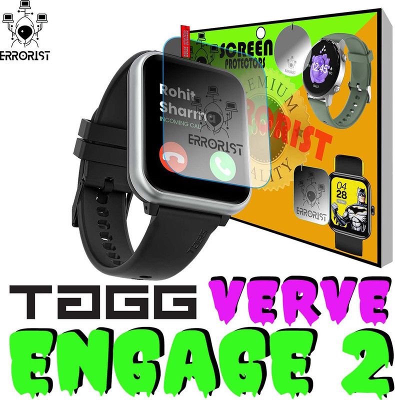 ERRORIST Screen Guard for TAGG VERVE ENGAGE 2  (Pack of 1)