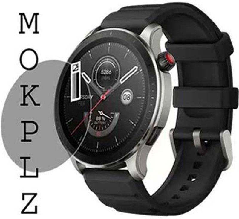MOKPLZ Screen Guard for AMAZFIT GTR 4  (Pack of 1)