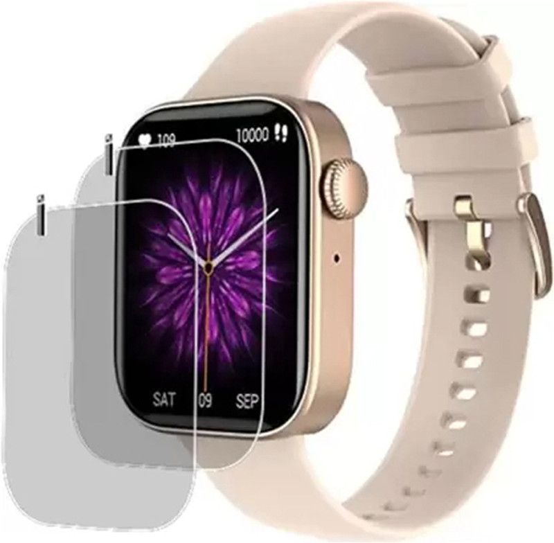 XAZE Screen Guard for Crossbeat ignite grit Smartwatch  (Pack of 2)