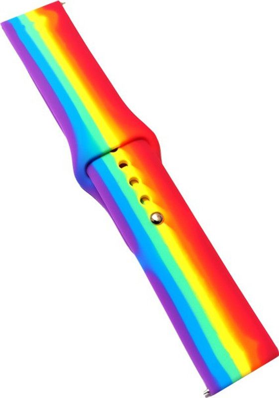 NOTYEX Soft Silicone Strap Band For Amazfit GTR 2E Smart Watch Only Smart Watch Strap  (Mullti Color)