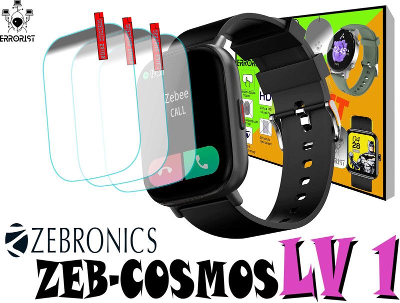 ERRORIST Screen Guard for ZEBRONICS ZEB-COSMOS LV 1  (Pack of 3)