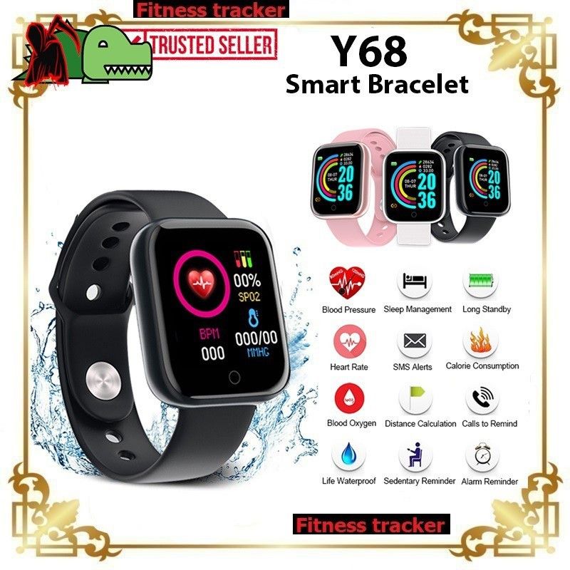 Jocoto S1220 (D20) PRO MULTI SPORTS STEP COUNT SMART WATCH BLACK(PACK OF 1) Smartwatch  (Black Strap, free)