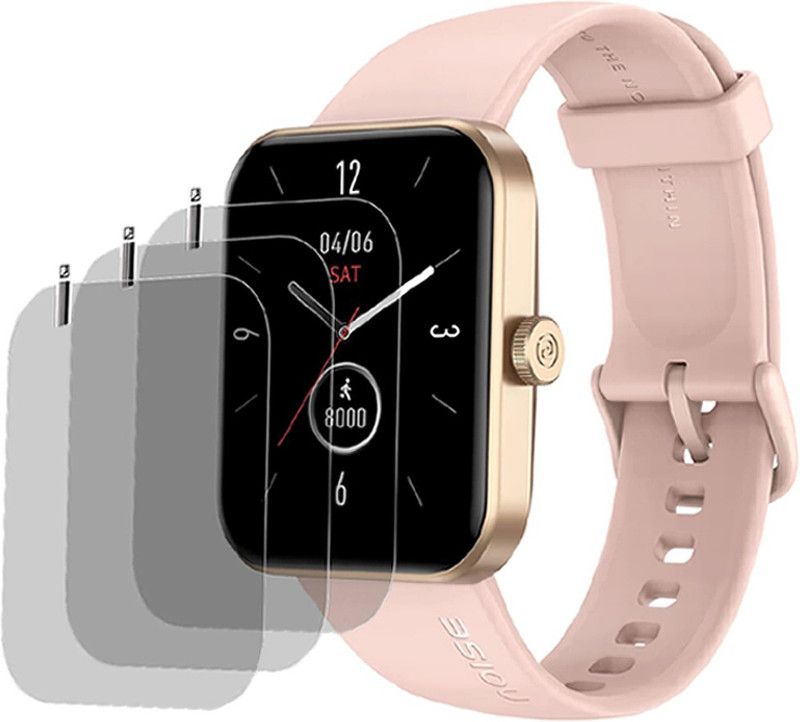 slwax Screen Guard for Noise ColorFit Caliber Go SMARTWATCH  (Pack of 3)