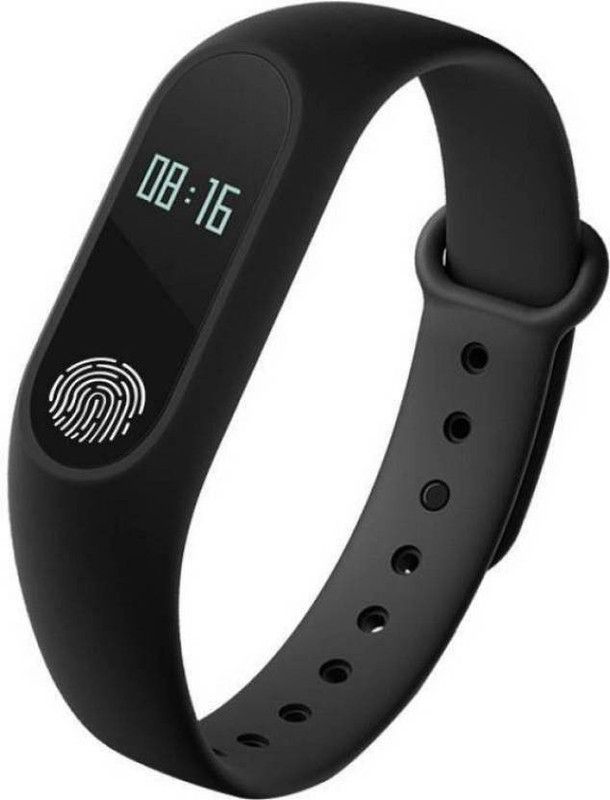 Raienterprises M2 -01 Fitness Smart Band  (Black Strap, Size : Comfortable Fit)