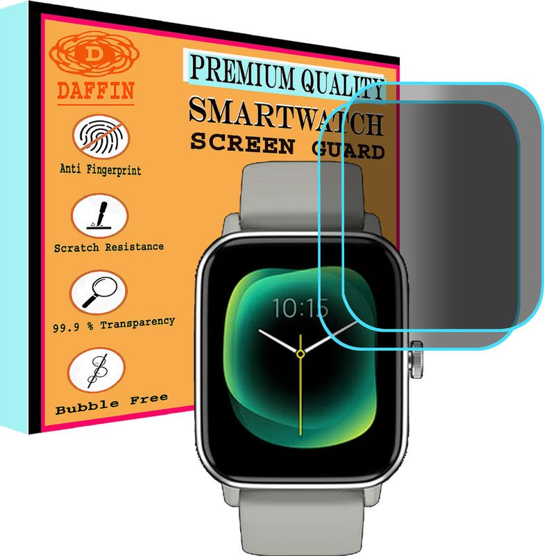 daffin Screen Guard for Noise ColorFit Pro 4 Max  (Pack of 2)