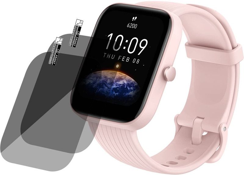 TXGO Screen Guard for Amazfit Bip 3 Smartwatch  (Pack of 2)