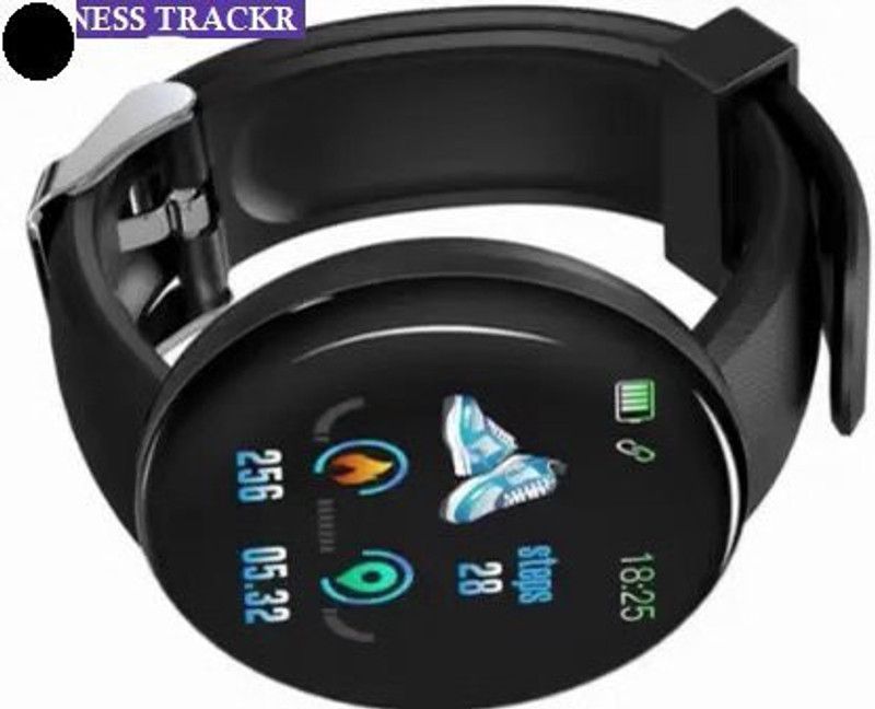 Stybits A27 D18_ PLUS SLEEP TRACKER ACTIVITY TRACKER SMART WATCH BLACK (PACK OF 1) Smartwatch  (Black Strap, free)