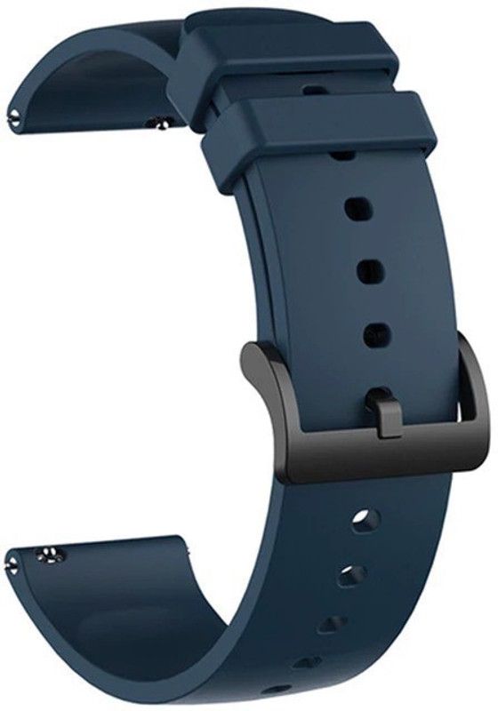 A3sprime Universal Soft Silicon Suitable for All 22mm Smart Watch Strap  (Blue)