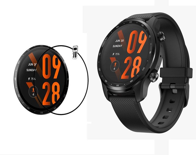 BluegetEnterprises Screen Guard for TicWatch Pro 3 Ultra  (Pack of 1)