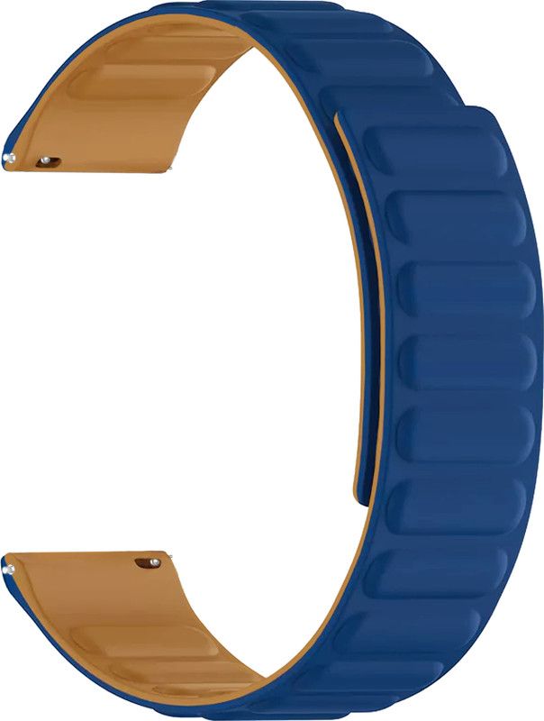 ACM Watch Strap Magnetic Loop for Sault Rebound Smartwatch Belt Band Dark Blue Smart Watch Strap  (Blue)