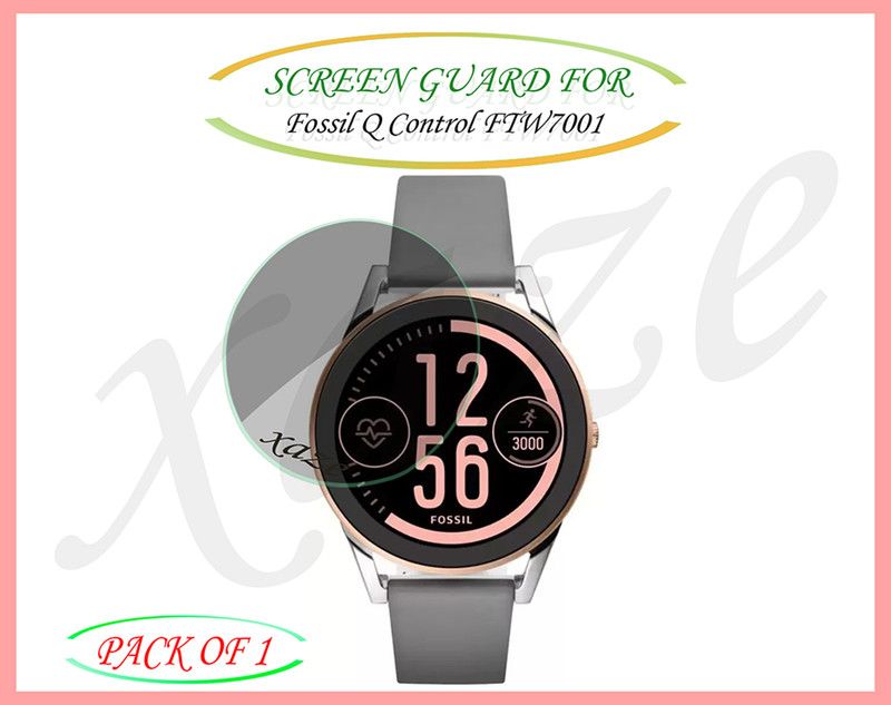 XAZE Screen Guard for Fossil Q Control FTW7001 Smartwatch  (Pack of 1)