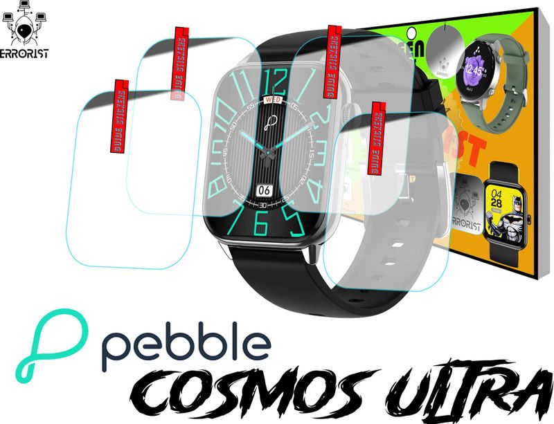 ERRORIST Screen Guard for PEBBLE COSMOS ULTRA  (Pack of 4)