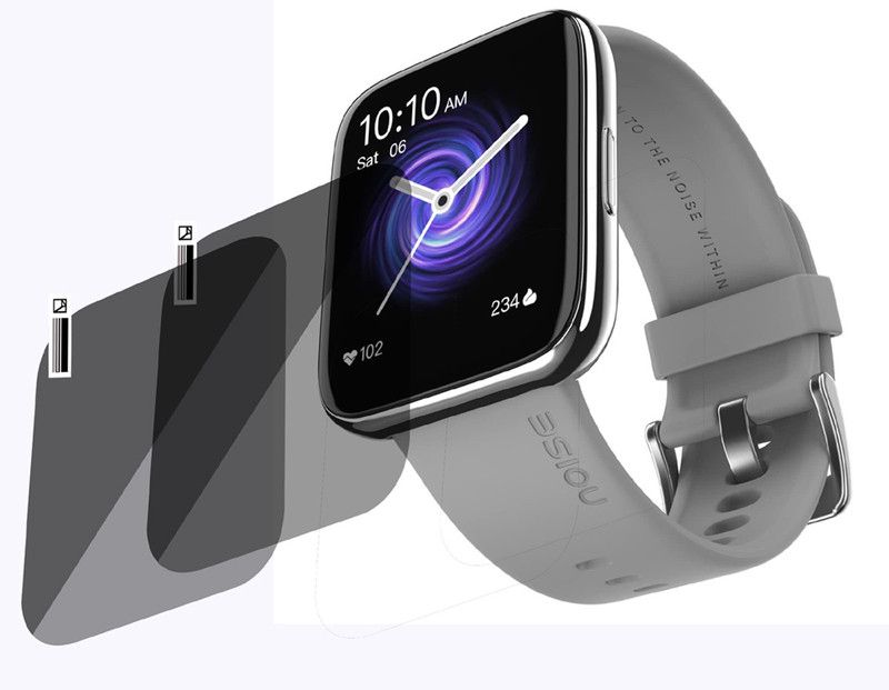 HI2U Screen Guard for Noise ColorFit Ultra 2 Smartwatch  (Pack of 2)