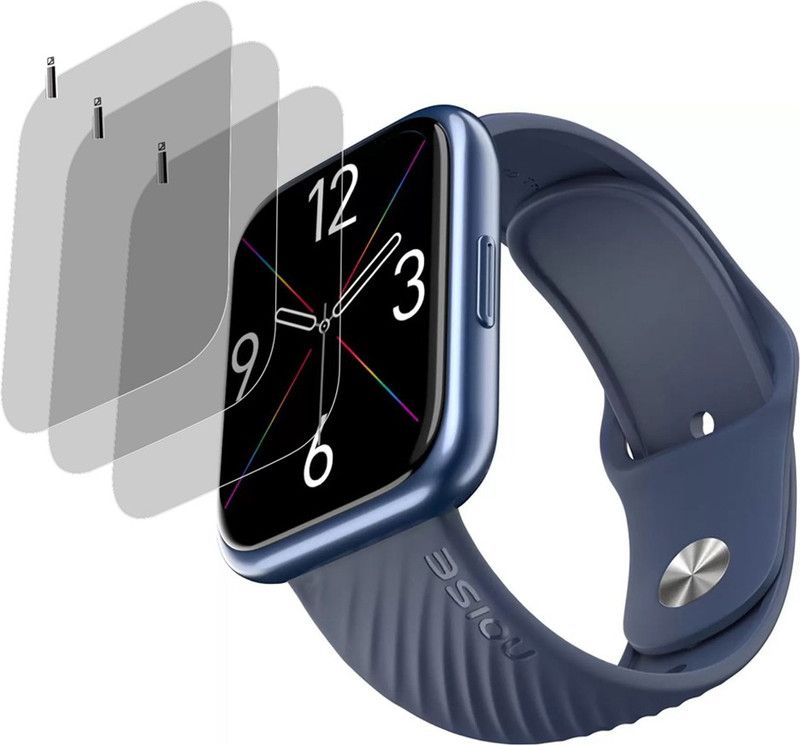 slwax Screen Guard for Noise ColorFit Vision 2 Buzz SMARTWATCH  (Pack of 3)