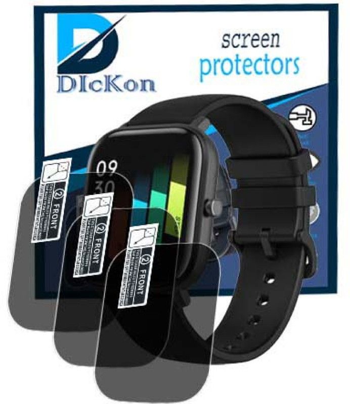 DICKON Screen Guard for Life Like H10 Smartwatch  (Pack of 3)