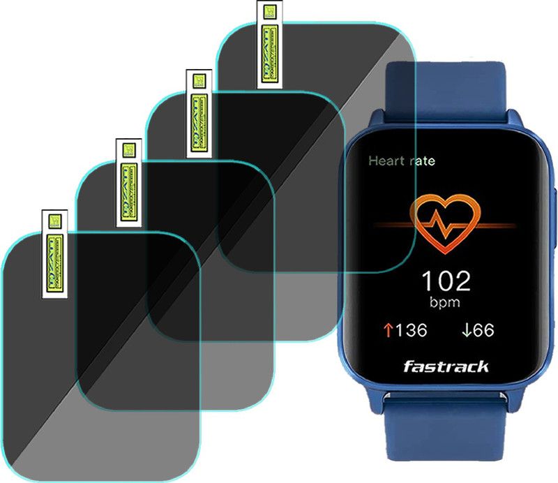 EJZATI Screen Guard for Fastrack Reflex Curv SmartWatch  (Pack of 4)