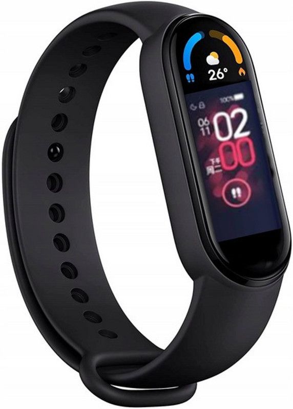 Rhobos TM29 Heart Rate and BP Monitor  (Black Strap, Size : Free Size)